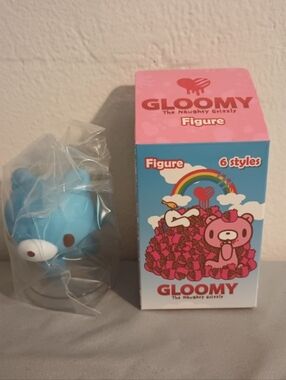 Gloomy The Naughty Grizzly Blue Figure - Collectible Kids Toy